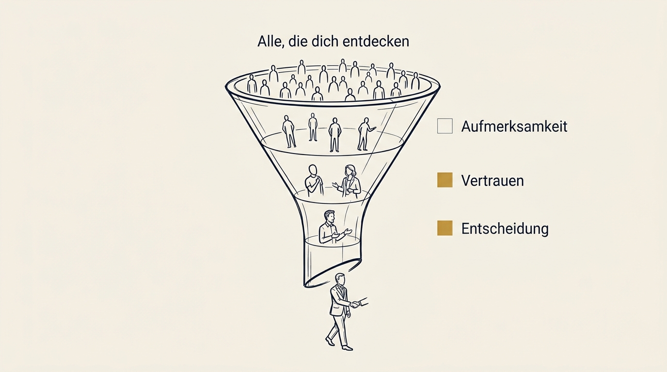 Was ein Funnel eigentlich ist, wenn man das Buzzword weglässt