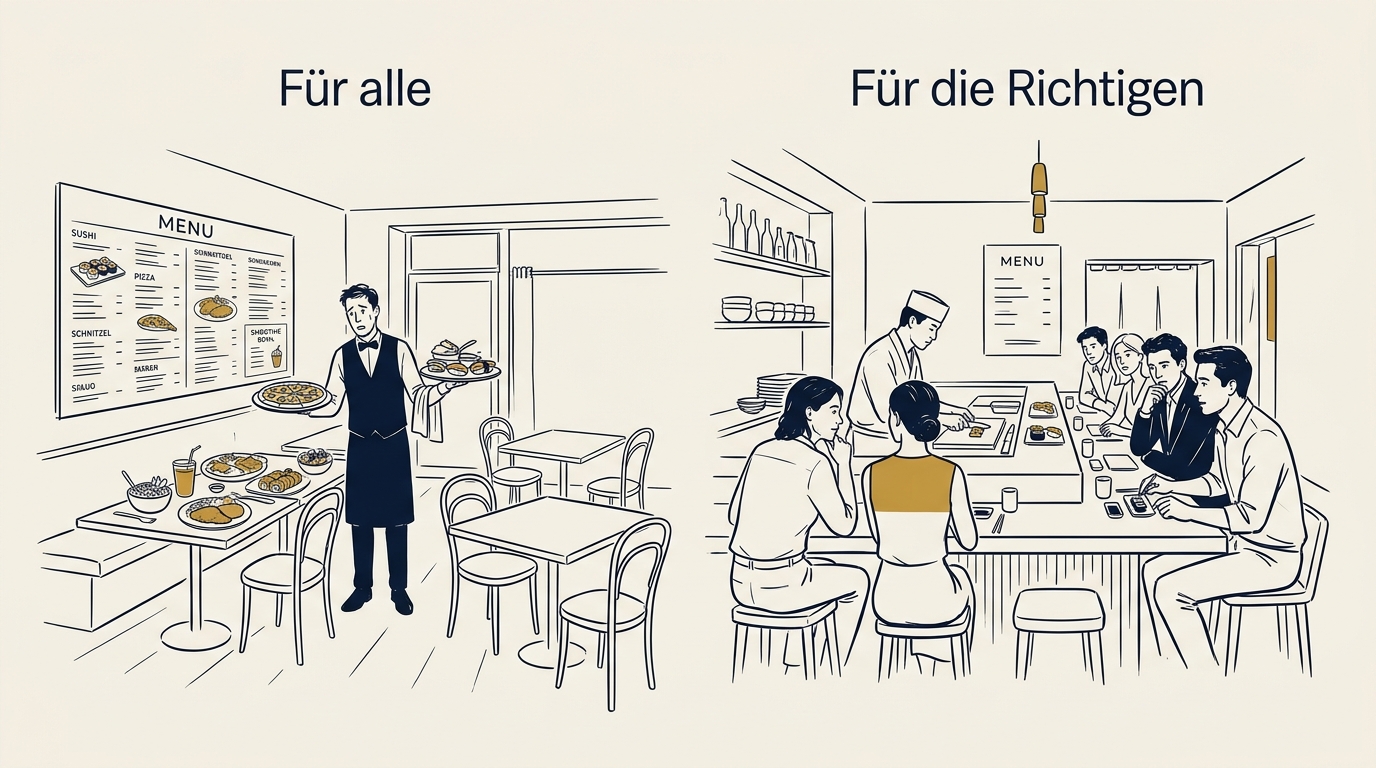 Warum "Ich coache alle" dein teuerster Satz ist