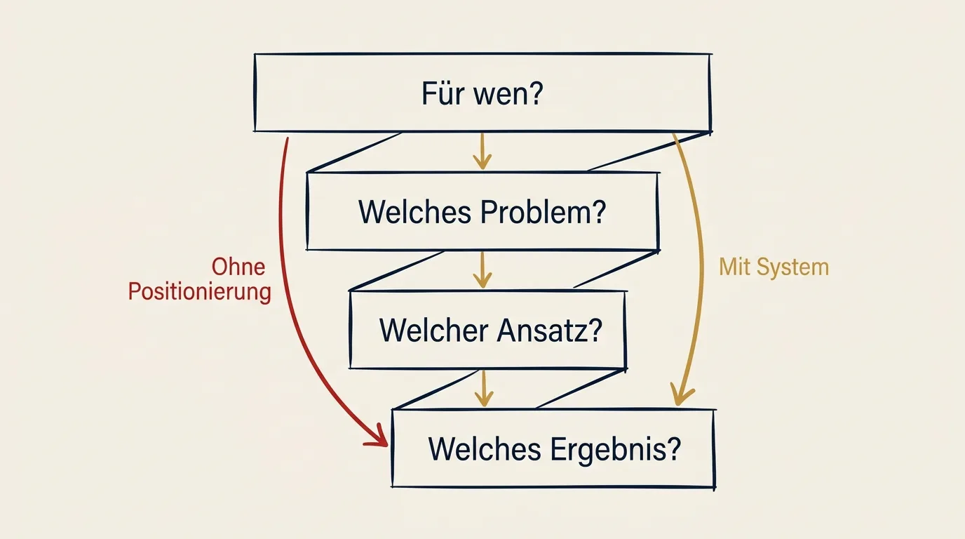 Positionierung als Entscheidungs-Kaskade