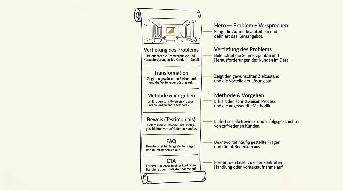 Anatomie einer Coach-Sales-Page